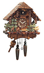 Quartz cuckoo clock
